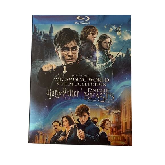 J.K. Rowling’s Wizarding World: 9-Film Collection Blu-ray Harry Potter - Picture 1 of 9